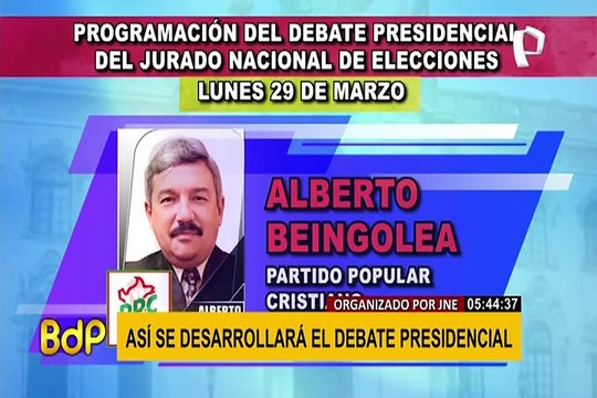 Elecciones 2021: conozca cuándo y cómo será el siguiente debate de candidatos presidenciales