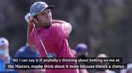 Father-to-be Rahm explains why Masters bet isn't a good idea