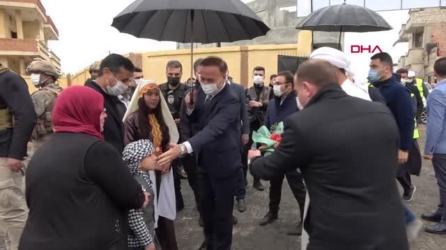 ŞANLIURFA Resulayn'da terör örgütünce karargah olarak kullanılan okul ile fırın yeniden hizmete açıldı