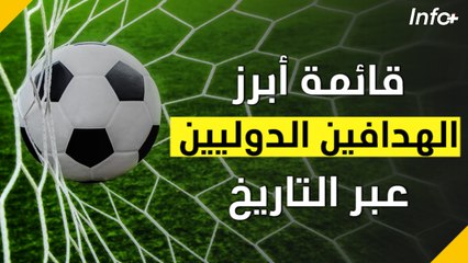 قائمة أبرز الهدافين الدوليين عبر التاريخ