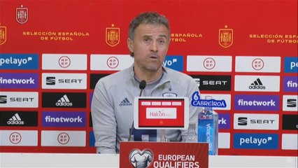 Luis Enrique: "Sé que voy a hacer con la portería pero no me interesa hacerlo público"