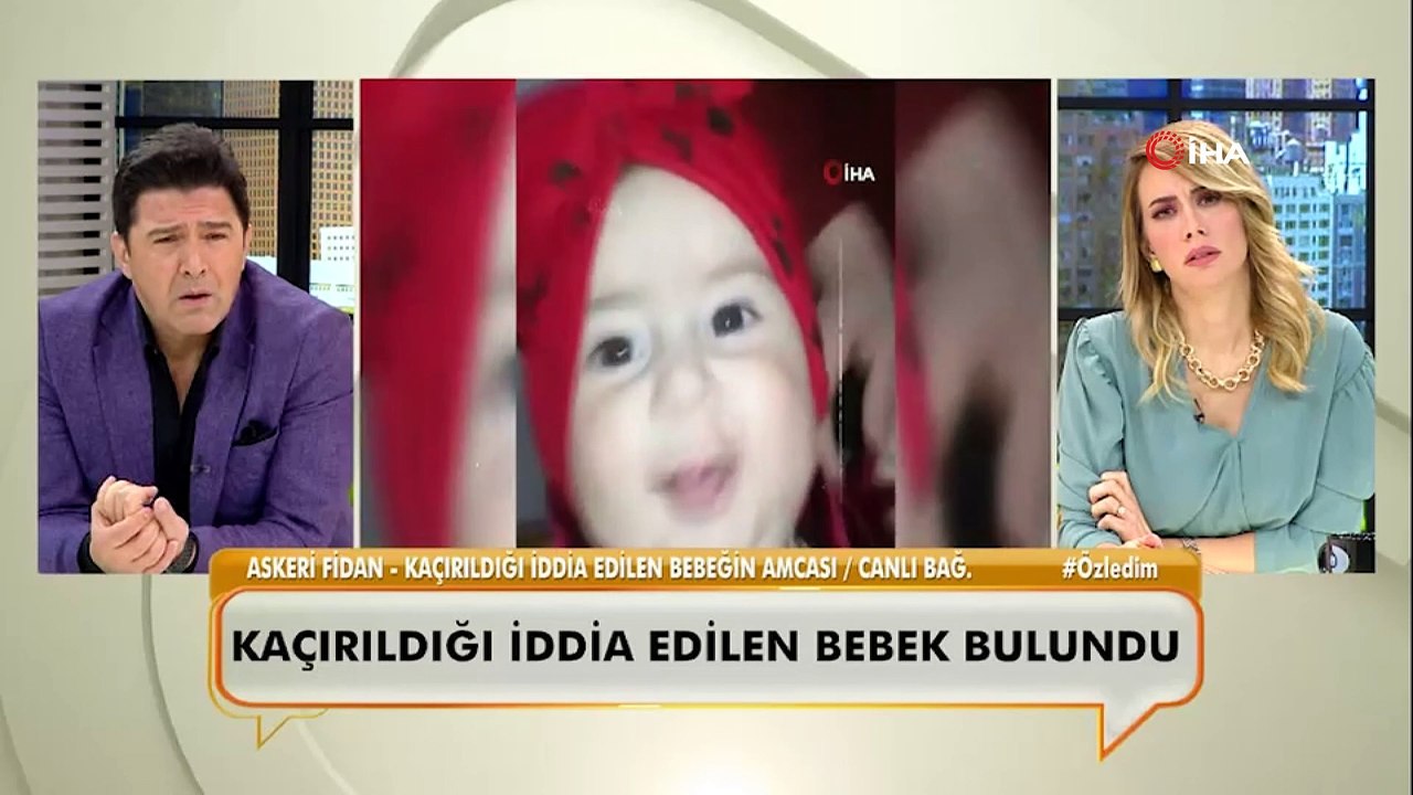 Kaçırıldığı iddia edilen bebeğin amcası canlı yayında konuştu