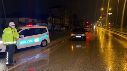 Kaçmaya çalışan sürücüye aracının değeri kadar ceza kesildi