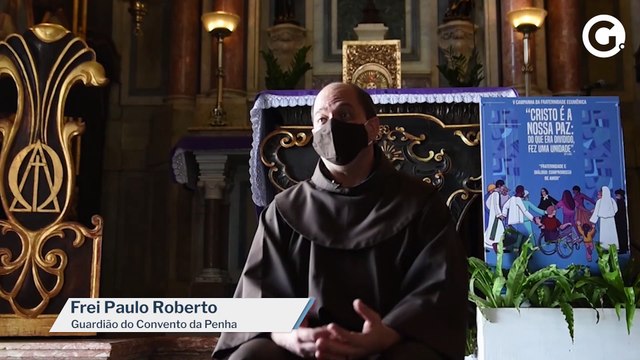 Minuto Festa da Penha: Nossa senhora ela é mãe da esperança, mas ela mesma era cheia de esperança , diz Frei Paulo Roberto