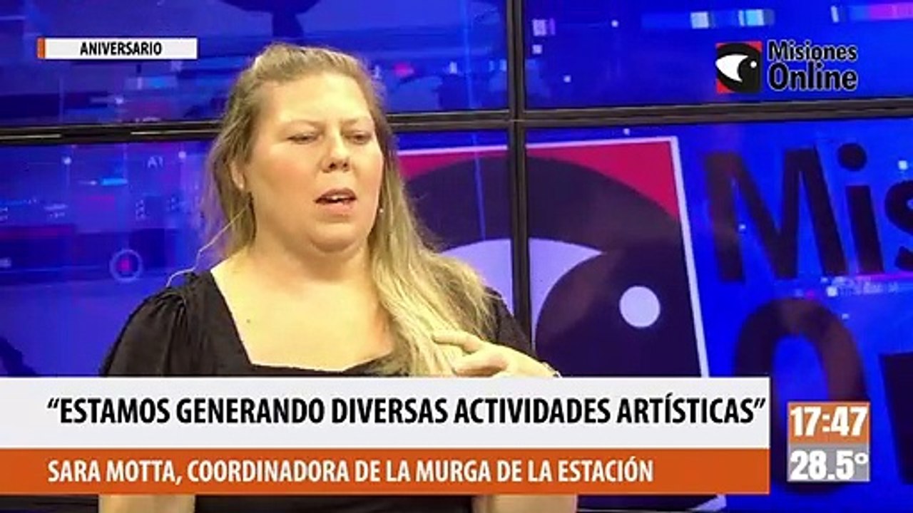 “Estamos generando diversas actividades artísticas”