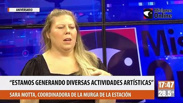 “Estamos generando diversas actividades artísticas”