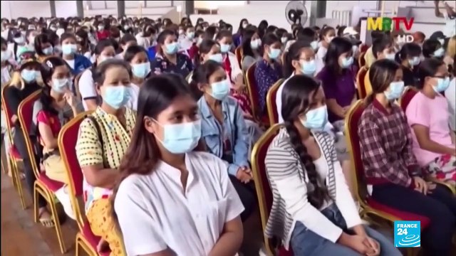 Myanmar frees 600 protesters detained at anti-coup rallies