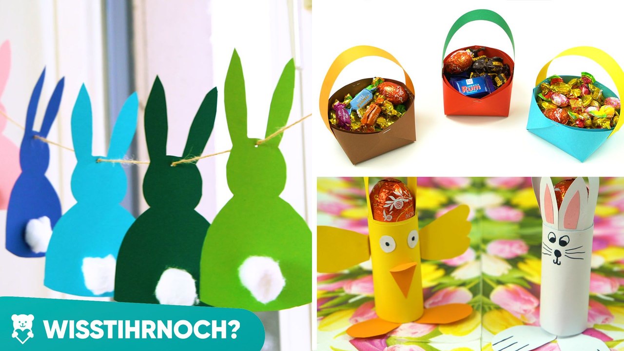 5 einfache Bastelideen für Ostern!