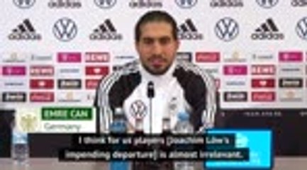 Can insists Germany aren't focused on Löw's impending departure