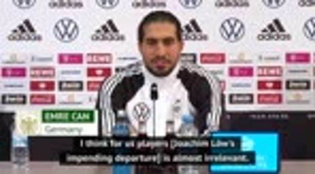 Can insists Germany aren't focused on Löw's impending departure