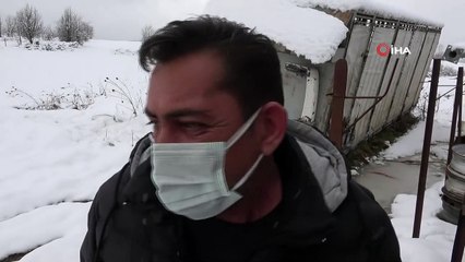 Samsun'da kartpostallık kar manzaraları