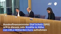 Scholz: Keine Schulden machen wäre letztlich noch teurer