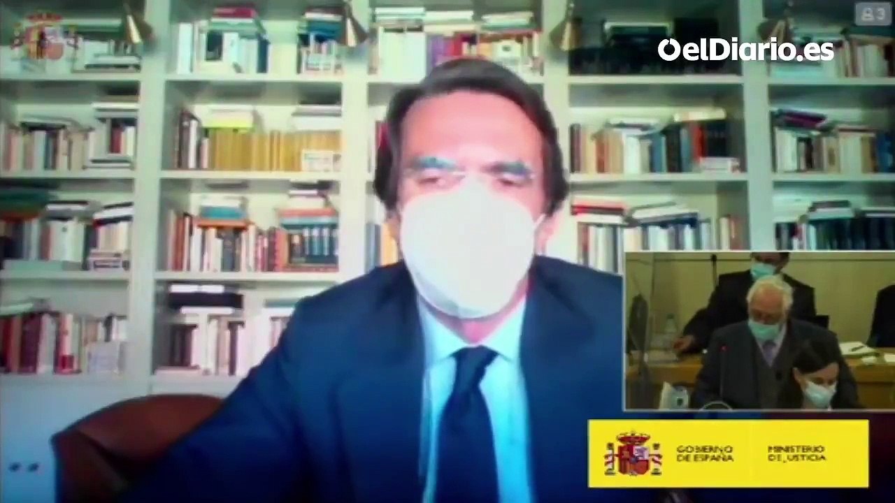 Aznar niega que las iniciales JM se refieran a él