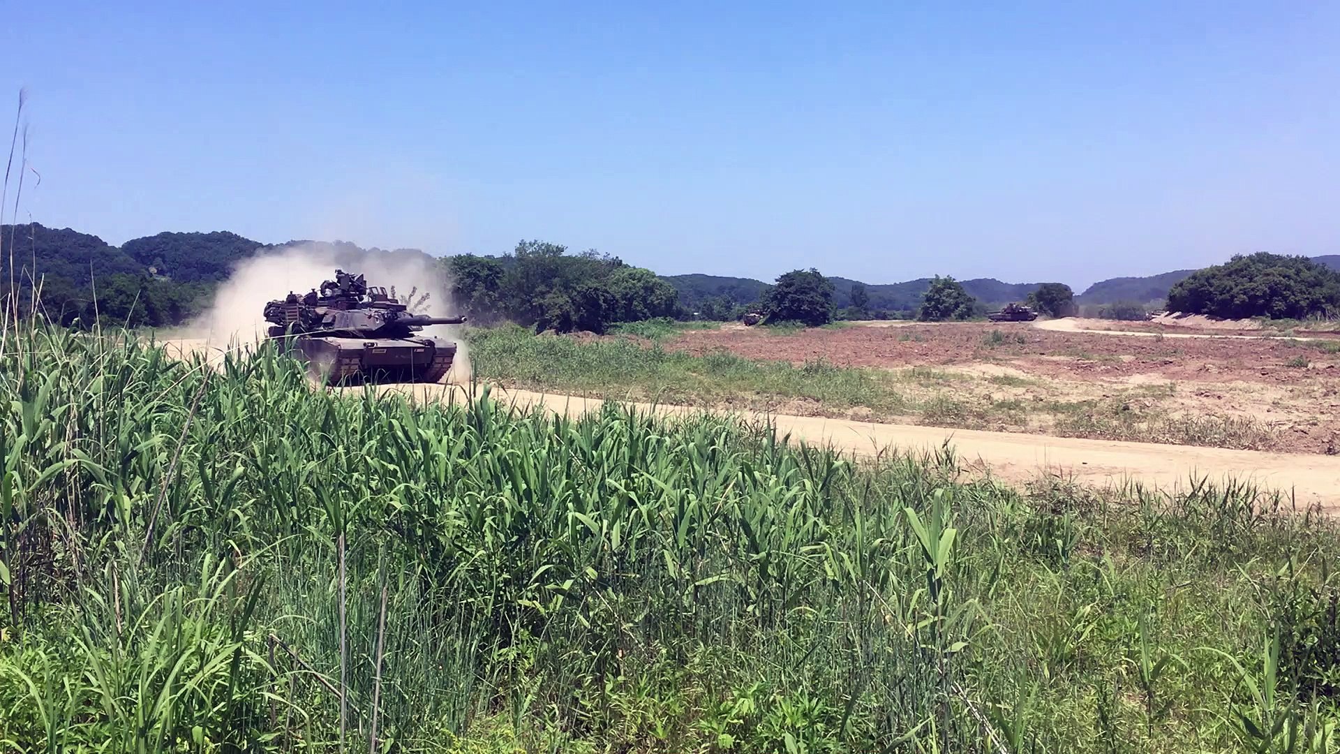 US Tankers from the 1st Armored Brigade Combat Team, Train at DAGMAR North, Republic of Korea