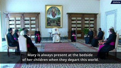 Pope: Mary is always with us
