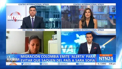 Madre de niña Sara Sofía desaparecida en Colombia es la principal sospechosa