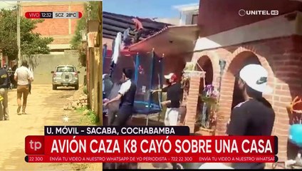 Fallecida y herido tras caída del jet de la FAB eran hermanos