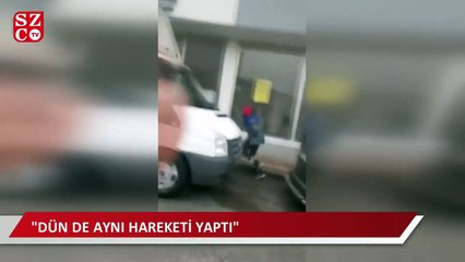 Genç kadına cinsel uzvunu gösterip kaçtı!