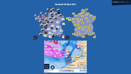 bulletin meteo du mercredi 24 mars 2021