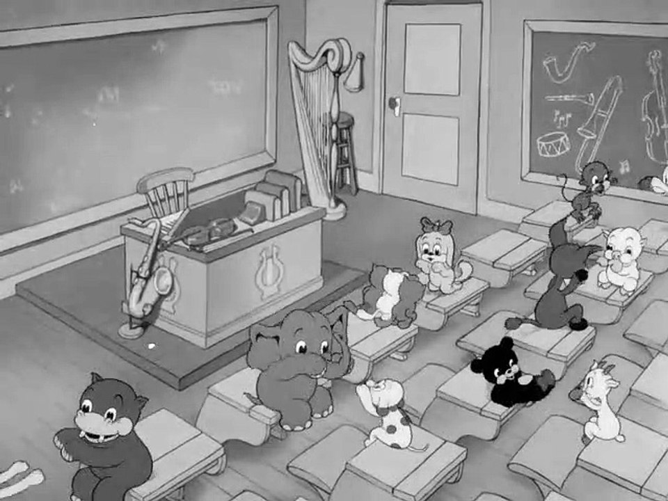 Betty Boop: "The Swing School" (1938)