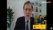 Mariano Rajoy declara en el juicio por la 'caja B' del PP:  