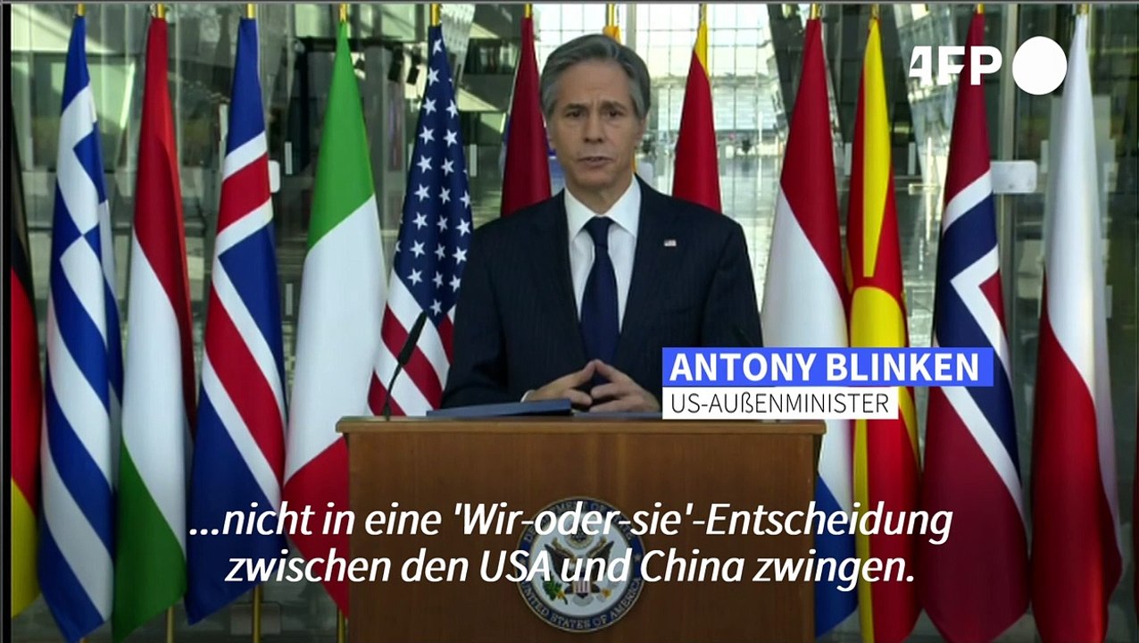 Umgang mit China: USA wollen EU nicht unter Druck setzen