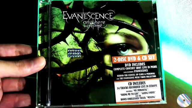 UNBOXING: EVANESCENCE - ANYWHERE BUT HOME (2004) | SONIDO ASTRAL