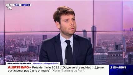 Xavier Bertrand annonce être candidat à l'élection présidentielle de 2022