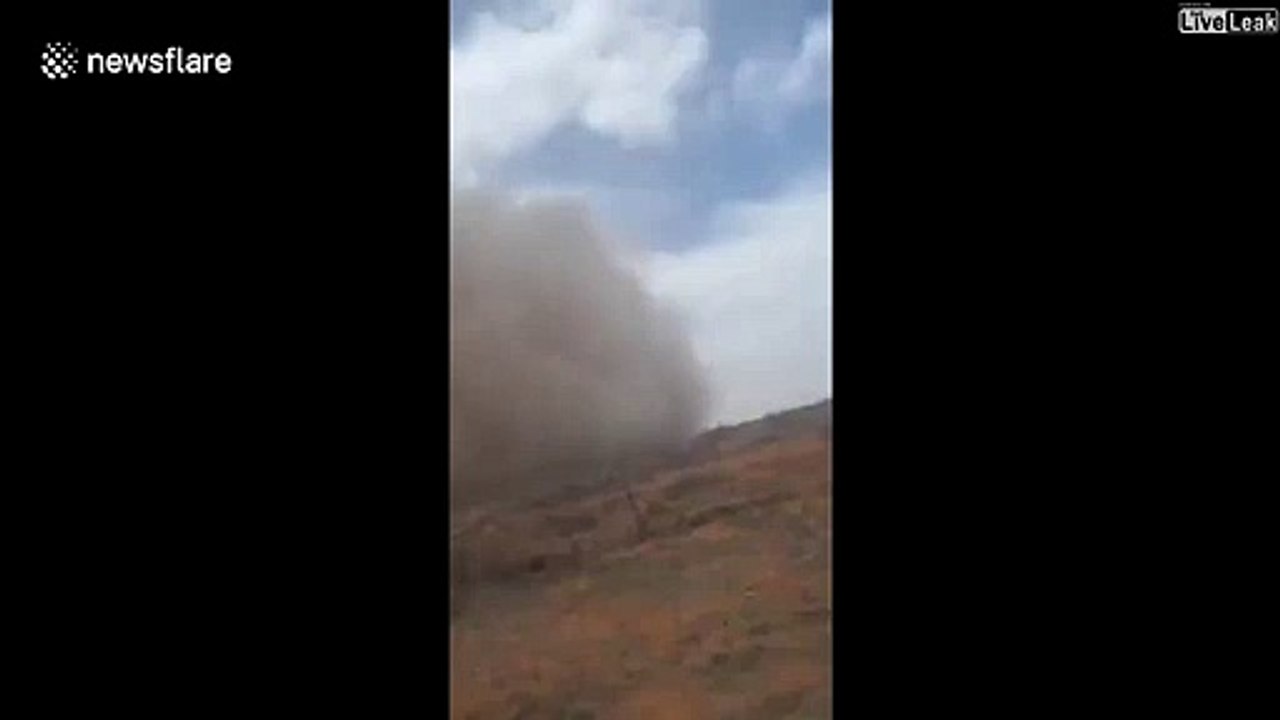 Une tempête de sable engloutit le Texas