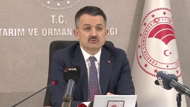 Son dakika genel: Tarım ve Orman Bakanı Pakdemirli: - Tarım ve gıda ihracatımız 20,7 milyar dolara ulaştı