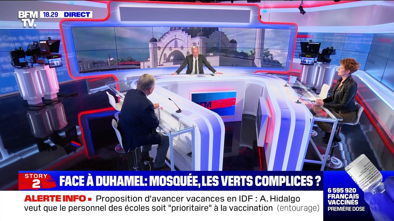 Face à Duhamel: Subvention d'une mosquée à Strasbourg, les Verts sont-ils complices de l'islam politique ? - 24/03