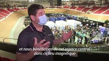 Le Covid-19 : le Vélodrome de Saint-Quentin-en-Yvelines transformé en centre de vaccination géant