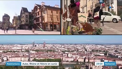 Covid-19 : l’Aube, le Rhône et la Nièvre dans le rouge