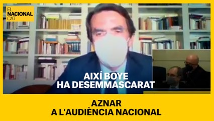 Així Boye ha desemmascarat Aznar a l'Audiència Nacional