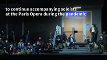 Masked but not mute, the choir still resonates at the Paris Opera