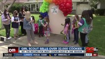 California Girl Scout sells over 32,000 boxes of cookies, set the record for most cookies sold in one season