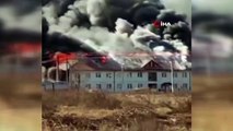 - Ukrayna’da göçmelerin kaldığı sitede korkutan yangın