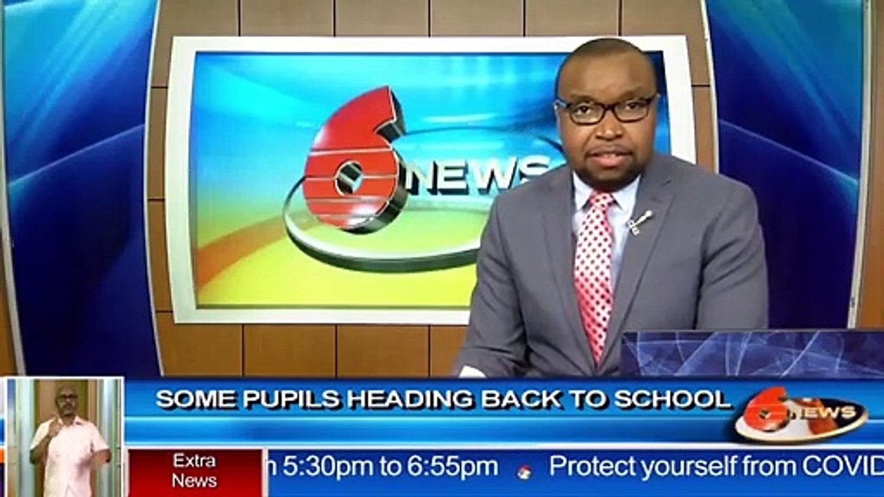 Standard 5 pupils heading back to school