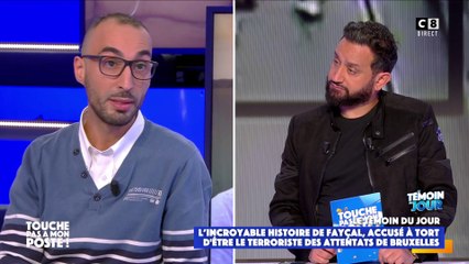 Fayçal Cheffou, accusé à tort d'être un terroriste : "J'ai cru que j'allais mourir"