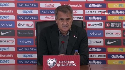 Şenol Güneş: "Norveç maçından iyi dönersek büyük avantaj yakalayacağız"