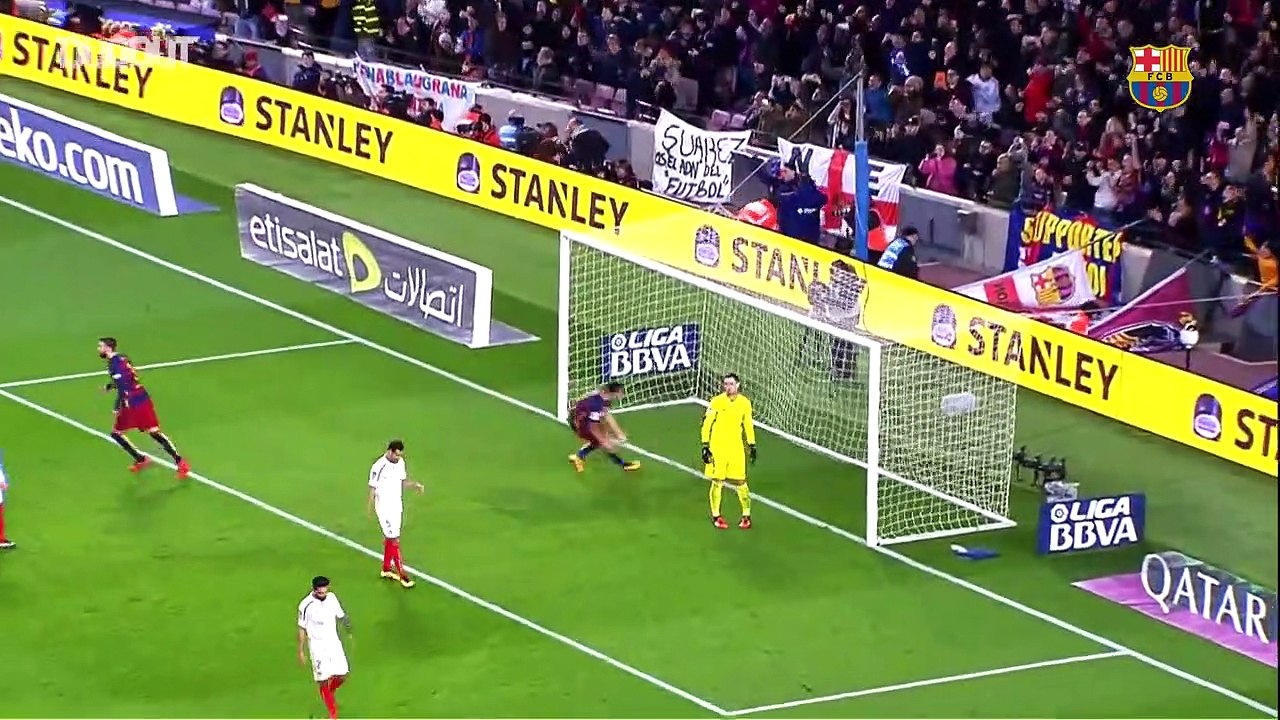 3 bàn thắng từ quả đá phạt của Leo Messi vào lưới Sevilla