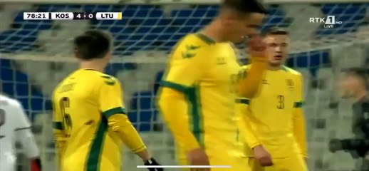 Besar Halimi Goal - Kosovo 4-0 Lithuania 24/03/2021