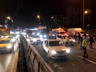 E-5'te meydana gelen kazada ortalık savaş alanına döndü: 5 kişi yaralandı