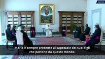 Papa Francesco: Maria è sempre presente accanto a chi sta morendo