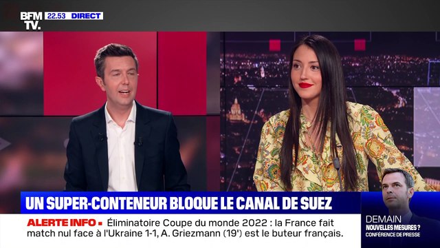 Le plus de 22h Max: un porte-conteneurs échoue et bloque le Canal de Suez - 24/03