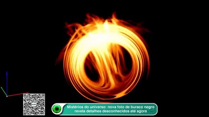 Mistérios do universo- nova foto de buraco negro revela detalhes desconhecidos até agora