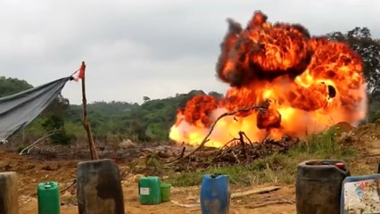 La guerra por el oro afecta a miles de personas y destruye recursos naturales
