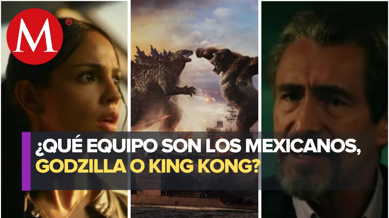Eiza González y Demián Bichir, actores en "Godzilla Vs. Kong" | M2, con Susana Moscatel