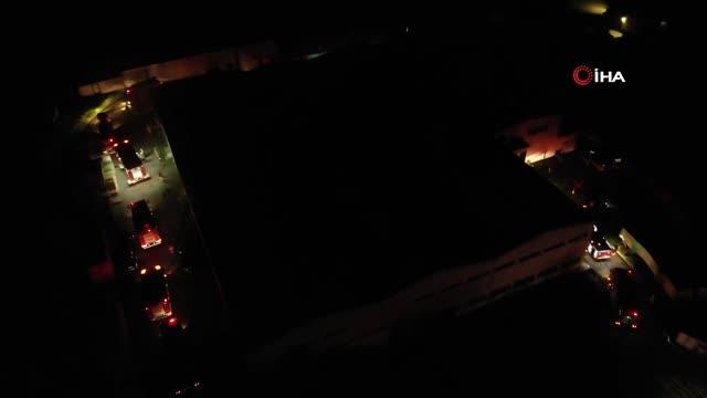 Son dakika haberi... Çekmeköy'de korkutan fabrika yangını