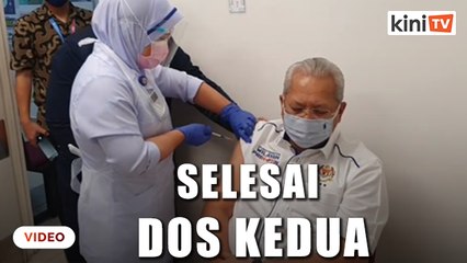 Annuar Musa selesai terima suntikan dos kedua vaksin